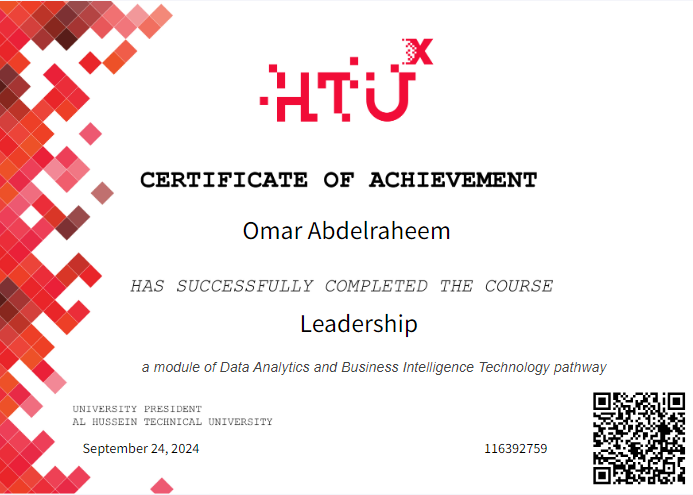 Leadership Certificate